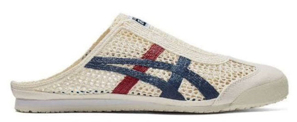 ONITSUKA TIGER MEXICO 66 SABOT CREAM MAKO BLUE RED